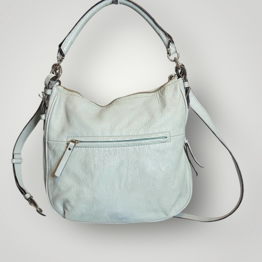 Kate Spade Crossbody Cobble Hill Ella Bag Purse Sea Foam Pebble Leather - Picture 3 of 16